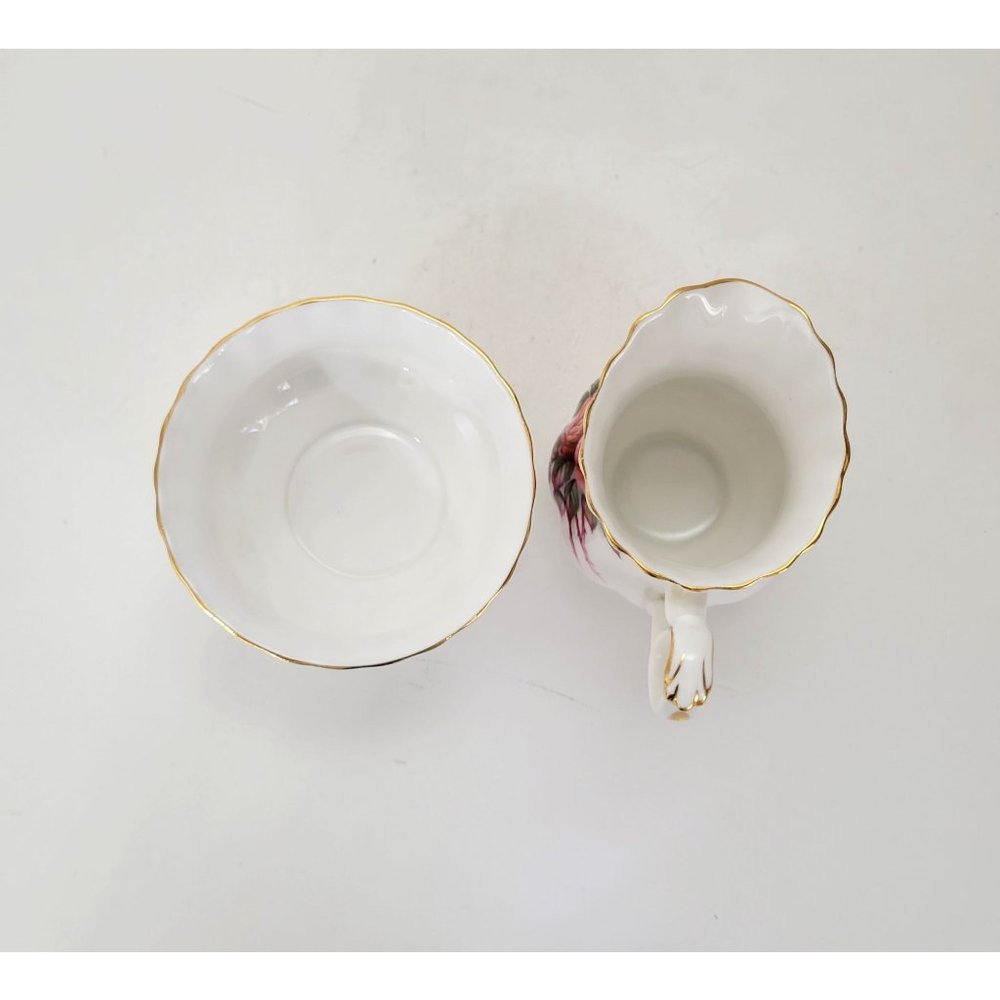 Royal Albert Centennial Rose Creamer and Open Sugar Bowl Set - Picture 5 of 9